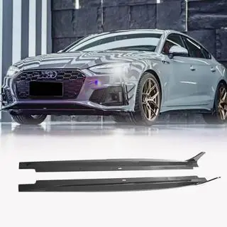 Sideskirts 2021-2025 V2 (voor Sportback, carbon) foto 1