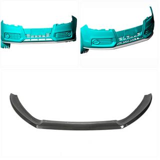 Voorbumper lip (voor S-Line Coupe 2007-2011, carbon) Audi A5 2007–2015 foto 2