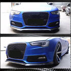 Audi A5 2007–2015 Voorbumper lipspoiler Lip V1 (voor S-Line 2012-2015, carbon) foto 4
