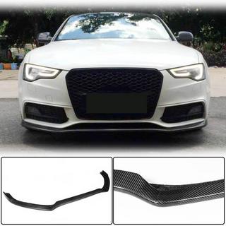 Voorbumper lipspoiler Lip V1 (voor S-Line 2012-2015, carbon) Audi A5 2007–2015 foto 1