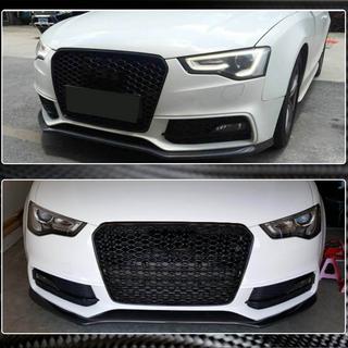 Voorbumper lipspoiler Lip V1 (voor S-Line 2012-2015, carbon) Audi A5 2007–2015 foto 3