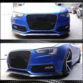 Voorbumper lipspoiler Lip V1 (voor S-Line 2012-2015, carbon) Audi A5 2007–2015 foto 4