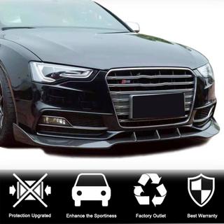 Voorbumper lip Lip V3 (voor S-Line 2012-2015, carbon) Audi A5 2007–2015 foto 2