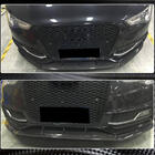 Audi A5 2007–2015 Voorbumper lip Lip V3 (voor S-Line 2012-2015, carbon) foto 3