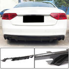 Audi A5 2007–2015 Achterbumper diffuser V2 (voor S-Line 2012-2015, carbon) foto 1