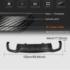 Audi A5 2016–2025 Achterbumper diffuser V2 (voor S-Line 2016-2020, carbon) foto 7