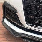 Audi A5 2016–2025 Frontlip voorbumper Lip V2 (voor S-Line 2021-2025, carbon) foto 5