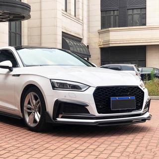 Frontlip voorbumper Lip V2 (voor S-Line 2021-2025, carbon) foto 4
