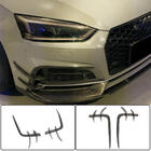 Audi A5 2016–2025 Frontbumper lip Flap V2 (voor S-Line 2016-2020, carbon) foto 1