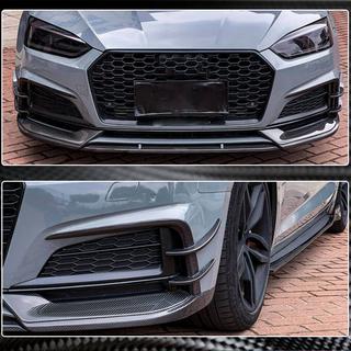Frontbumper lip Flap V2 (voor S-Line 2016-2020, carbon) foto 4