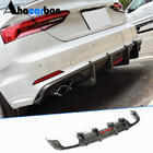 Audi A5 2016–2025 Achterbumper diffuser V1 (voor S-Line 2016-2020, carbon) foto 1