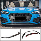 Audi A5 2016–2025 Voorbumper lipspoiler Lip V1 (voor S-Line 2021-2025, carbon) foto 1