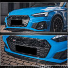 Audi A5 2016–2025 Voorbumper lipspoiler Lip V1 (voor S-Line 2021-2025, carbon) foto 5