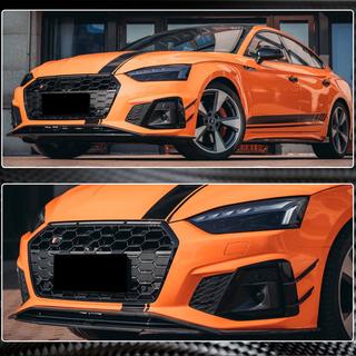 Voorbumper lipspoiler Lip V1 (voor S-Line 2021-2025, carbon) foto 4