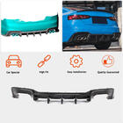 Audi A5 2016–2025 Achterbumper diffuser (carbon) V2 foto 2