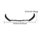 Audi A6 C7 2011–2017 Carbon V2 frontbumper lip (voor S-Line 2014-2018) foto 5