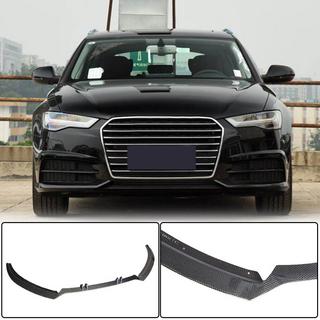 Carbon V2 frontbumper lip (voor S-Line 2014-2018) foto 1