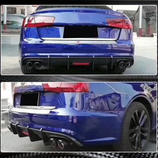 Achterbumper diffuser carbon (voor S-Line 2014-2018) foto 2