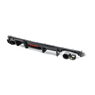 Achterbumper diffuser carbon (voor S-Line 2014-2018) foto 3