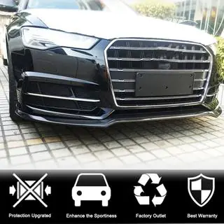 Voorbumper lip Carbon V3 (voor S-Line 2014-2018) foto 2