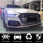Audi A7 2018– Voorbumper lipspoiler Lip (voor S-Line 2018-2022, carbon) foto 2