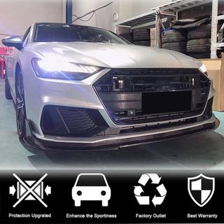 Voorbumper lipspoiler Lip (voor S-Line 2018-2022, carbon) foto 2
