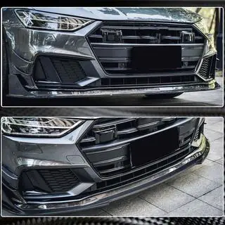 Voorbumper lipspoiler Lip (voor S-Line 2018-2022, carbon) foto 4