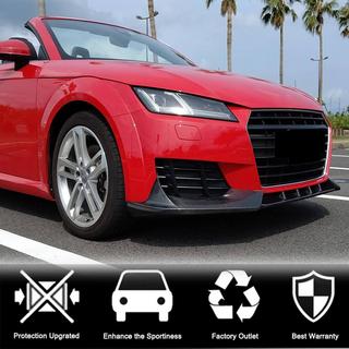 Voorbumper lipspoiler Lip V2 (voor Base, 2014-2019, Carbon) foto 3