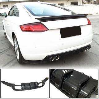 Achterbumper diffuser (voor Base, 2014-2019, Carbon) foto 1