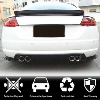 Achterbumper diffuser (voor Base, 2014-2019, Carbon) foto 2