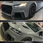 Audi TT 2014–2023 Frontbumper lipspoiler Lip (voor RS, 2016-2019, carbon) foto 4