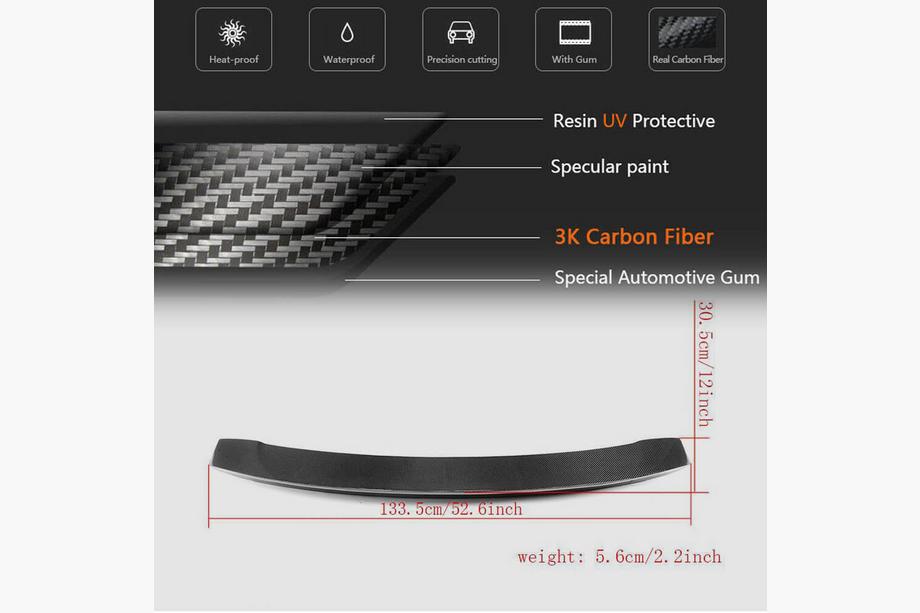 Audi TT 2006–2014 Kofferklepspoiler (FRP) V2 Foto 6