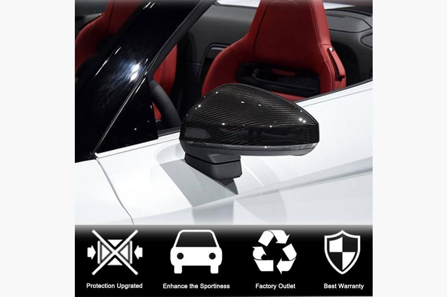 Audi TT 2014–2023 Spiegelkappen (Carbon) Foto 3