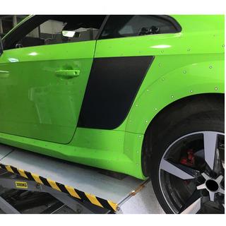 Carbon achterspatbordverbreders (2015-2019, Carbon) Audi TT 2014–2023 foto 2