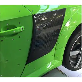 Carbon achterspatbordverbreders (2015-2019, Carbon) Audi TT 2014–2023 foto 4