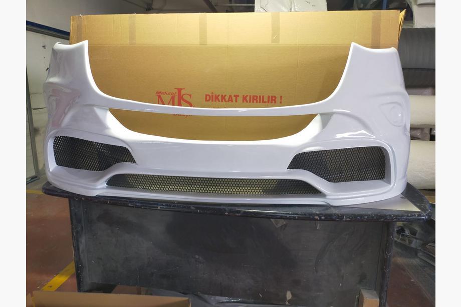 Mercedes Sprinter W907/W910 2018– Voorbumper lipspoiler V2 (spuitklaar) Foto 3