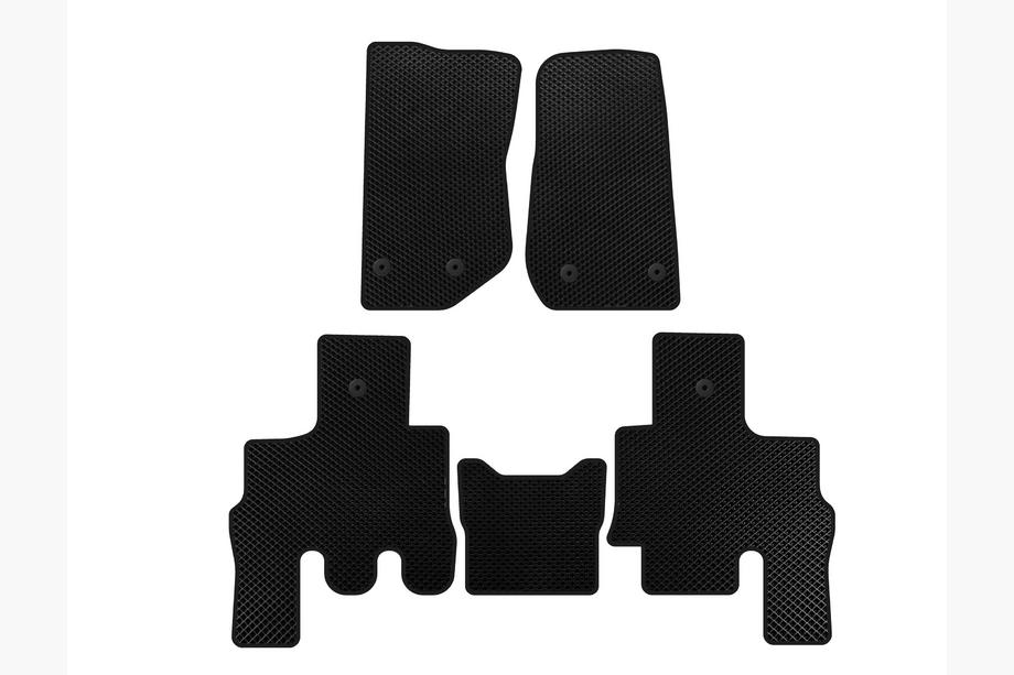 Jeep Wrangler 2007–2017 EVA automatten (zwart) Image