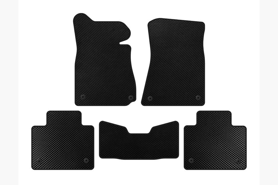 Lexus GS 2011–2020 EVA vloermatten interieur (2011-2015, SD, geen vierwielaandrijving, zwart) Image