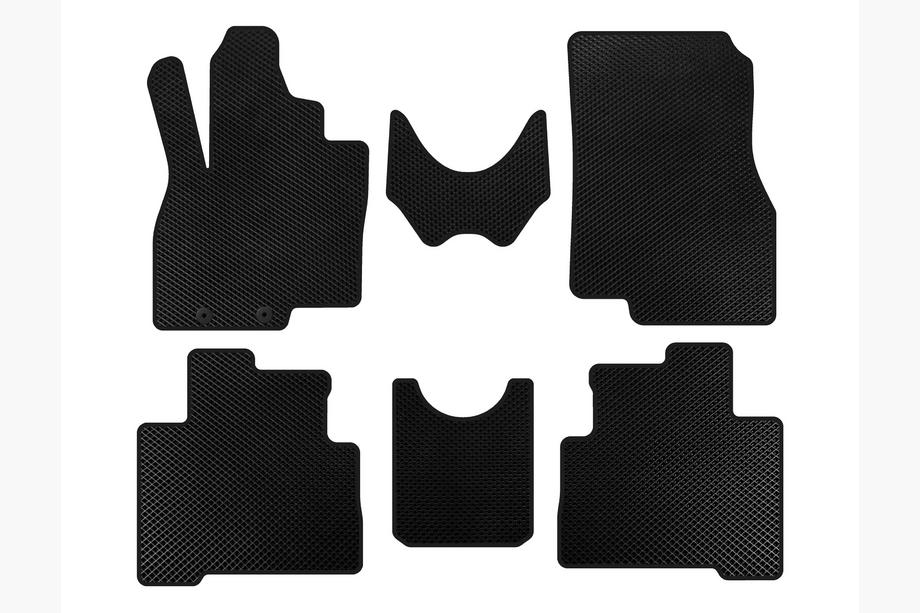 Mitsubishi Grandis 2003–2011 EVA automatten (2 rijen, zwart) Image