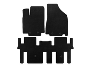 Nissan Pathfinder R52 2012–2021 EVA automatten (2 rijen, zwart) foto 1