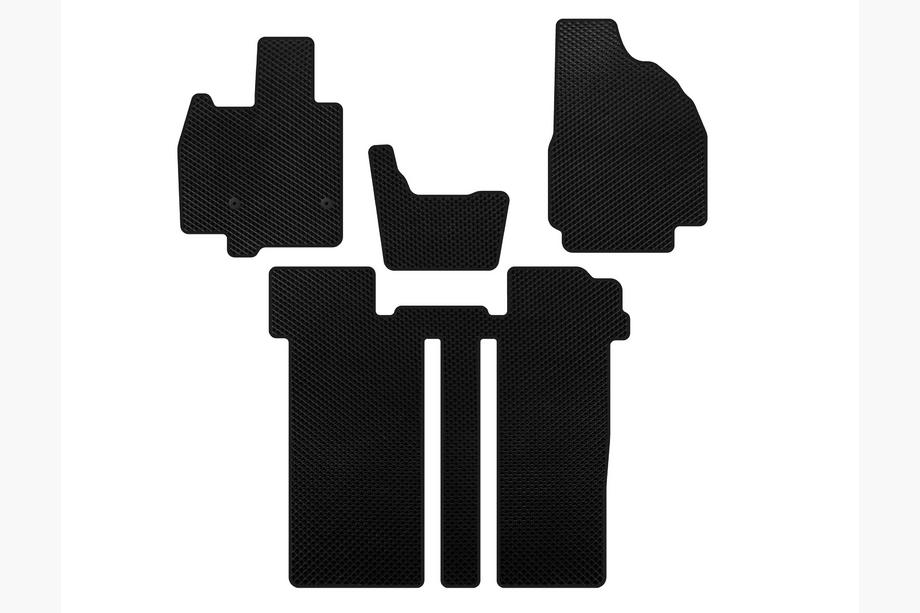 Toyota Previa 2006–2019 EVA automatten (2 rijen, 6-zits, zwart) Image
