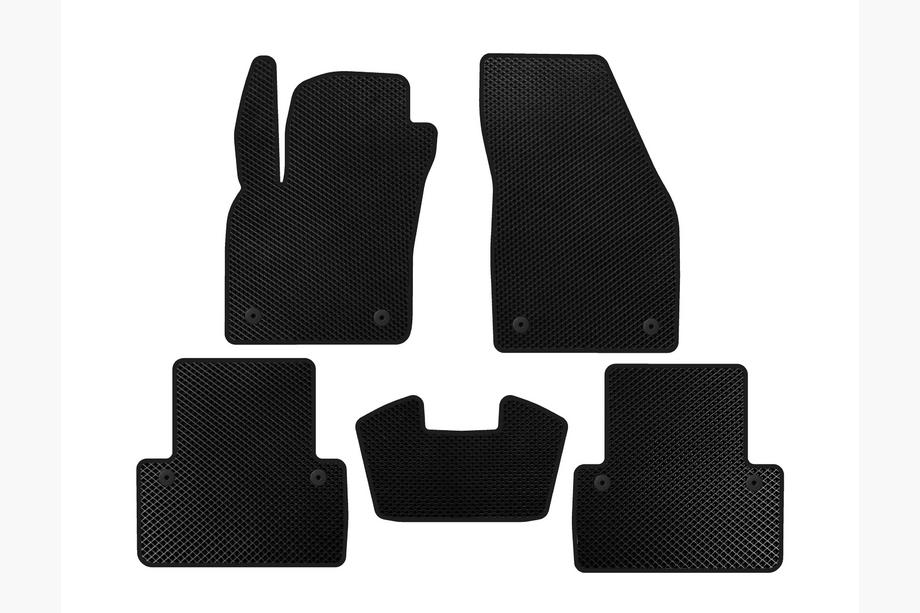 Volvo V50 2004–2012 EVA automatten (2007-2012, SW, Zwart) Image