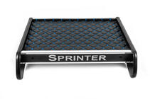 Mercedes Sprinter W907/W910 2018– Dashboardplank (zwart met blauwe stiksels) foto 1