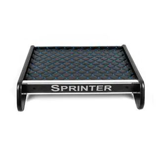 Dashboardplank (zwart met blauwe stiksels) Mercedes Sprinter W907/W910 2018– foto 1