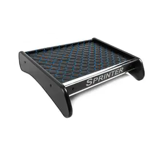Dashboardplank (zwart met blauwe stiksels) Mercedes Sprinter W907/W910 2018– foto 3