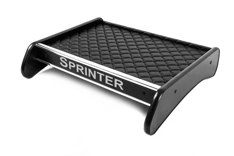 Mercedes Sprinter W907/W910 2018– Dashboardplank (zwart met zwart stiksel) Foto 3