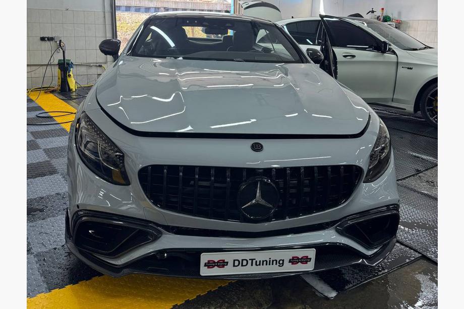 Mercedes S-class C217 Coupé 2014–2020 BRB carbon afdekkappen set Image