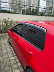 Volkswagen Golf 6 2008–2014 Raamwinddeflectors met chroomstrip HB (4 stuks, Sunplex Steinless) foto 1