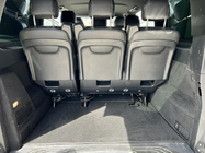 Mercedes Vito/V-klasse W447 2014– Premium stoffen automatten V-class, ExtraLong, 2 zijstukken (Alleen afhalen, complete interieurset, zwart) foto 5