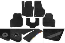 Audi A6 C4 1994–1997 Premium textiel automatten (zwart) foto 1